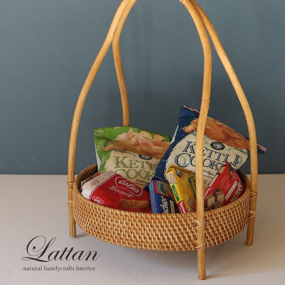 【当日出荷】ラタントレイ 取っ手付きトレー♪(フルーツバスケット、フルーツ皿、おしゃれ、丸型)Ｒ１９ 人気・おすすめ｜売れ筋商品・話題商品におすすめ コスパ重視 安心配送 コスパ重視