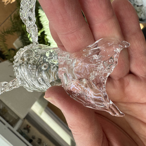 ガラスの中空クジラ 立体・オブジェ Atelier Tunoda 通販