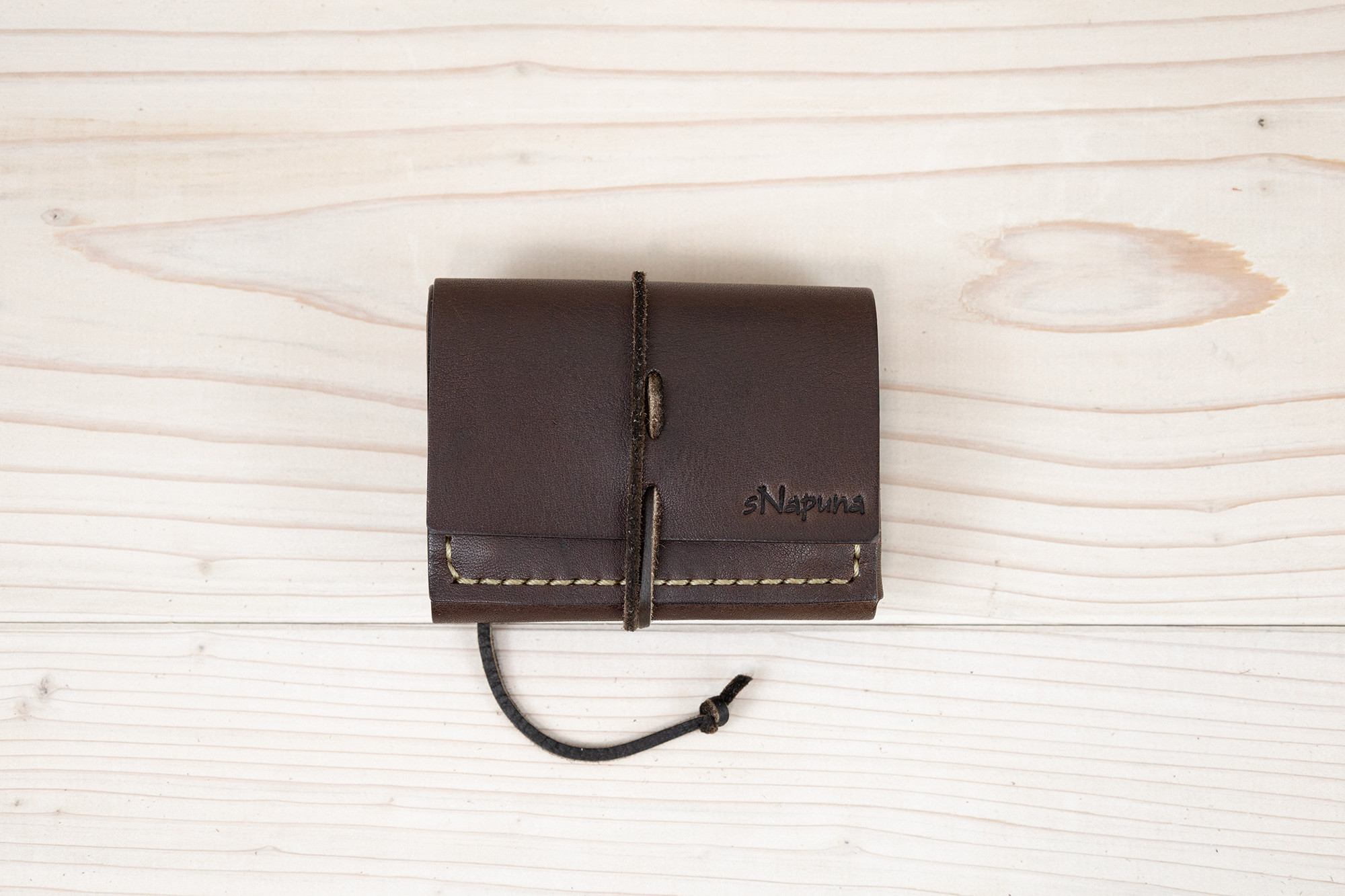 【cogatta（C）ヴォーノオイル：ダークブラウン】／小型財布・小さい財布・ミニ・コンパクト・ウォレット・栃木レザー