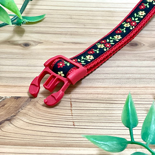 黄色フラワー(②)わんちゃん猫ちゃん用首輪