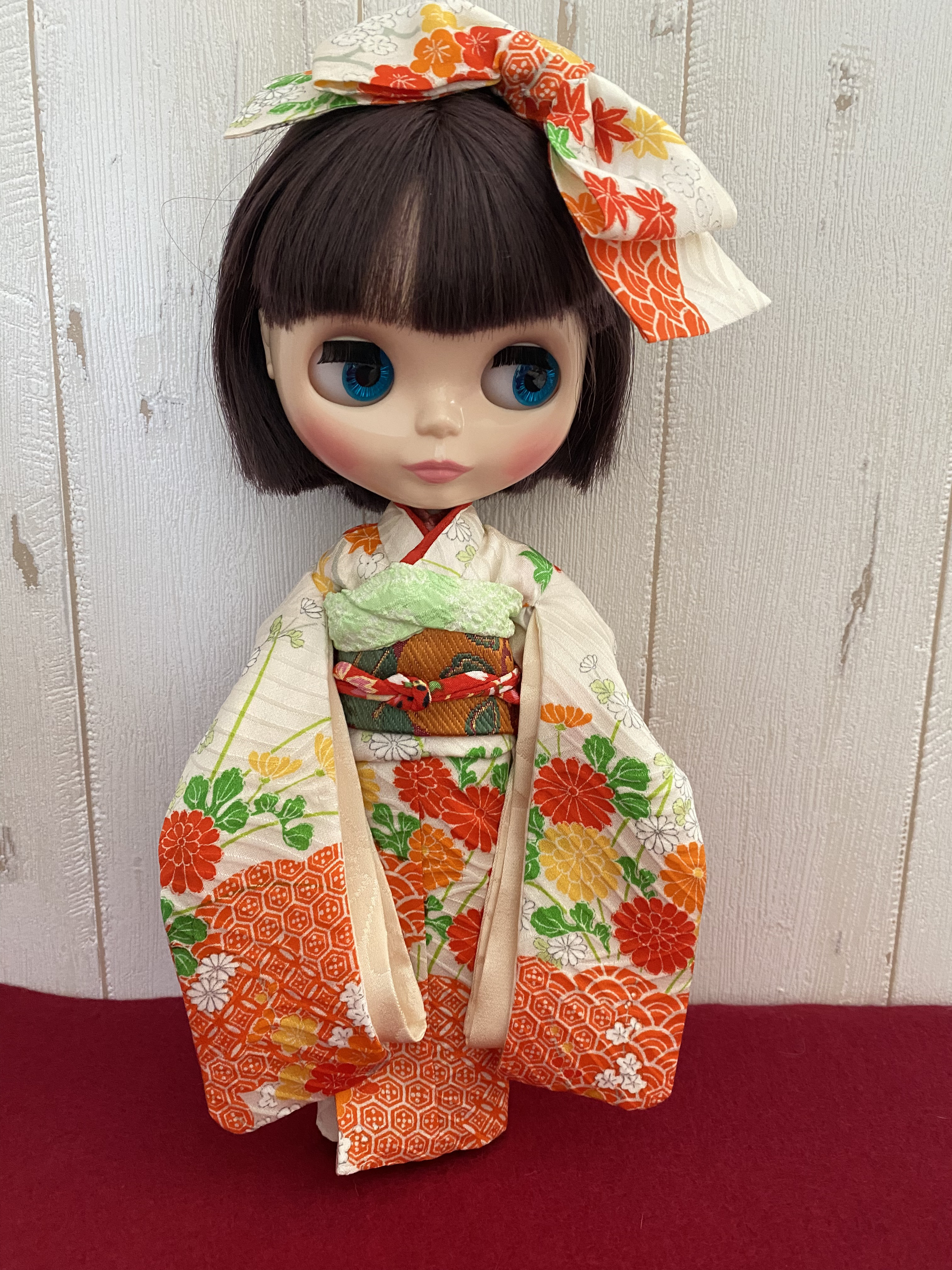 22cmドールさん振袖 0187 ブライス アイシードール その他人形