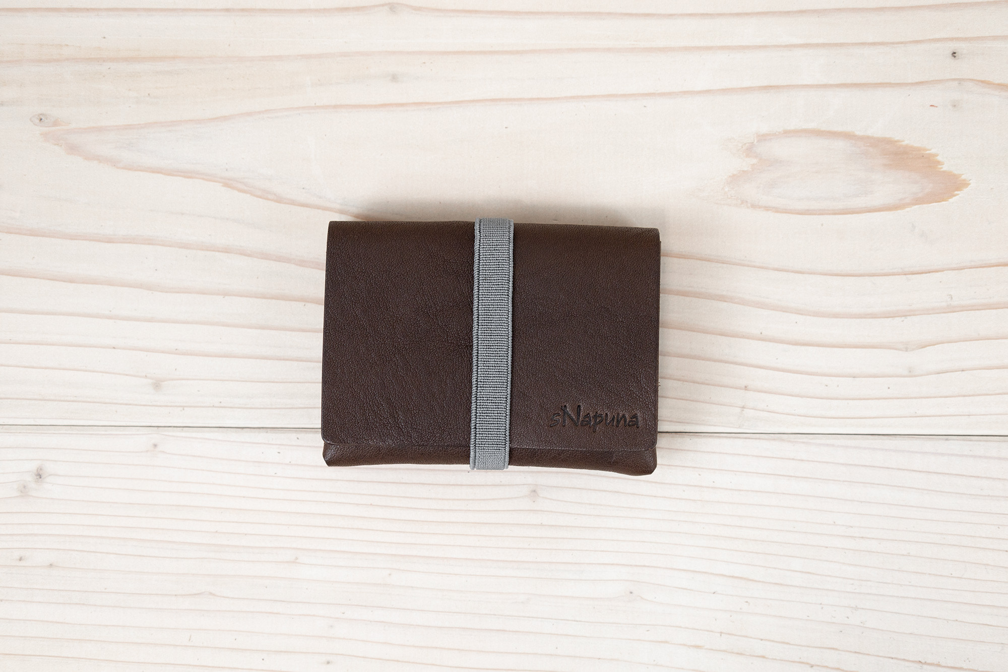 【チビふ（A）ヴォーノオイル：ダークブラウン】／小型財布・小さい財布・ミニ財布・コンパクト財布・ウォレット【栃木レザー】