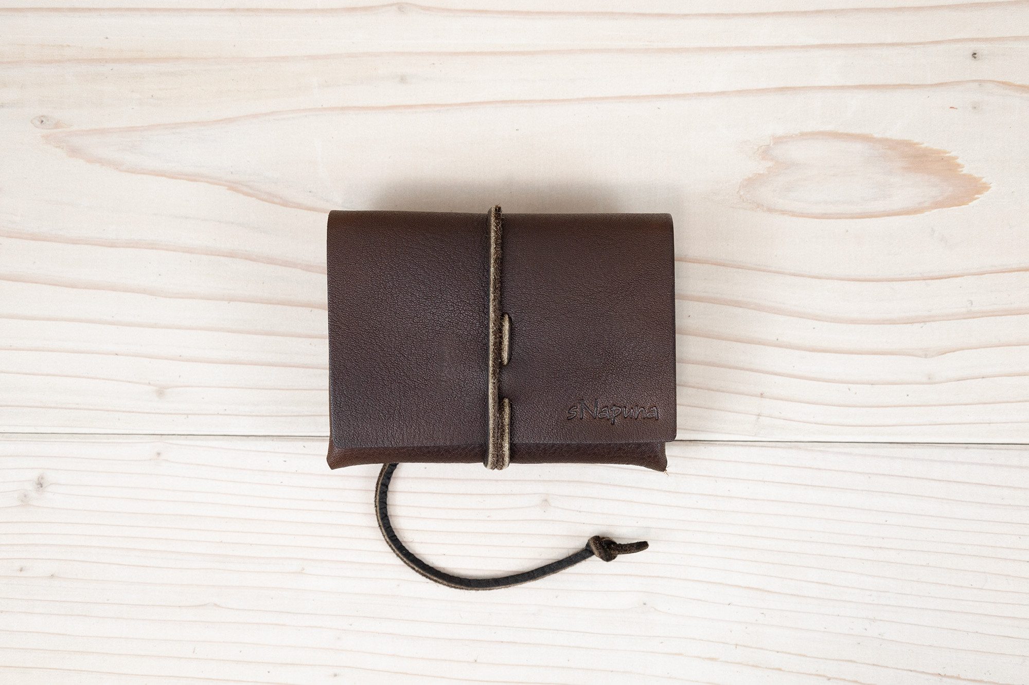 【チビふ（C）ヴォーノオイル：ダークブラウン】／小型財布・小さい財布・ミニ財布・コンパクト財布・ウォレット【栃木レザー】