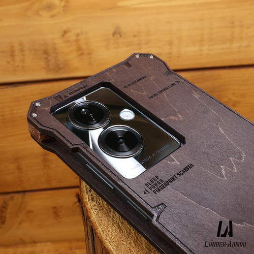 OPPO A79 5G ケース 木製 ウッド wood case 木 本革 耐衝撃 かっこいい