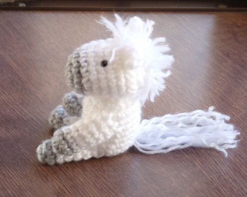 馬の編みぐるみ＊芦毛＊お試し価格 あみぐるみ 悠名 通販 17416868