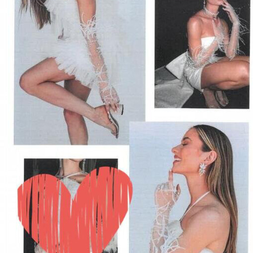 送料無料！ウェディングドレスグローブ フェザー ビーズ ロング  