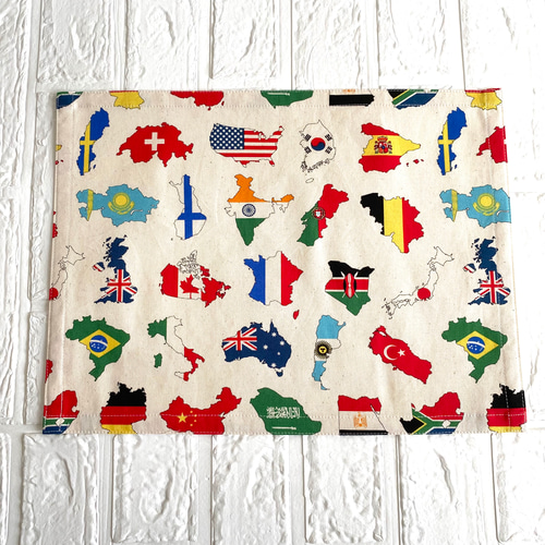 サイズ30cm×40cm】ランチョンマット ランチクロス ナフキン 一枚仕立て