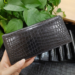 ワニ革 長財布(ビニールレザー) ワニ革 L字ファスナー長財布 – イビサ オンラインショップ