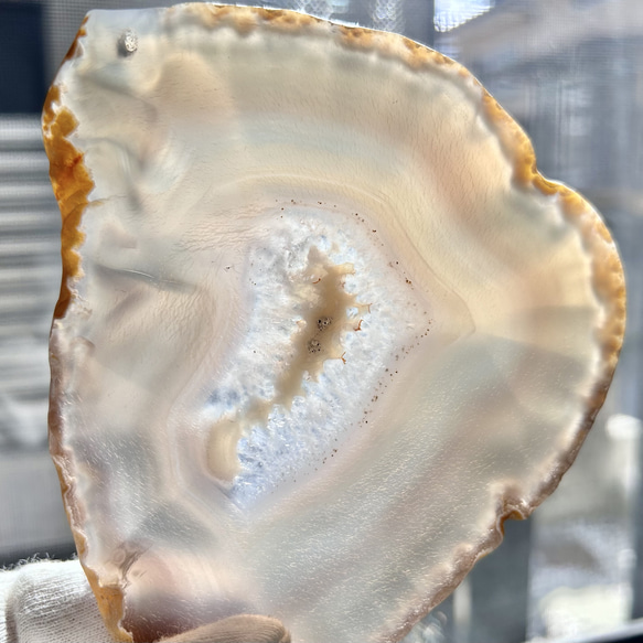 A-20 天然石 アゲート（瑪瑙）プレート スライス ナチュラル 天然無