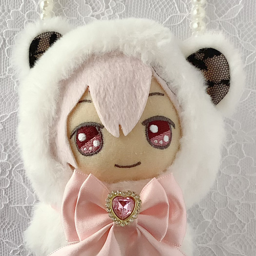 ふわふわしっぽのくまちゃん着ぐるみ ぬいぐるみ ꒰ঌAtelier Angel໒