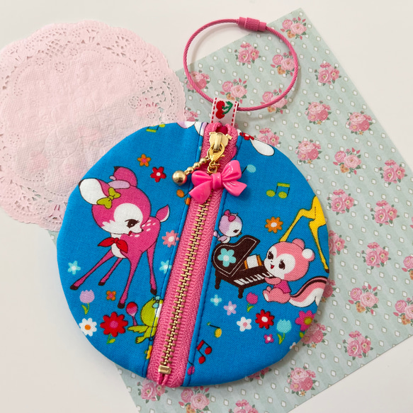 うさこです。ハンドメイド丸ポーチ バッグチャーム うさこ様 専用です