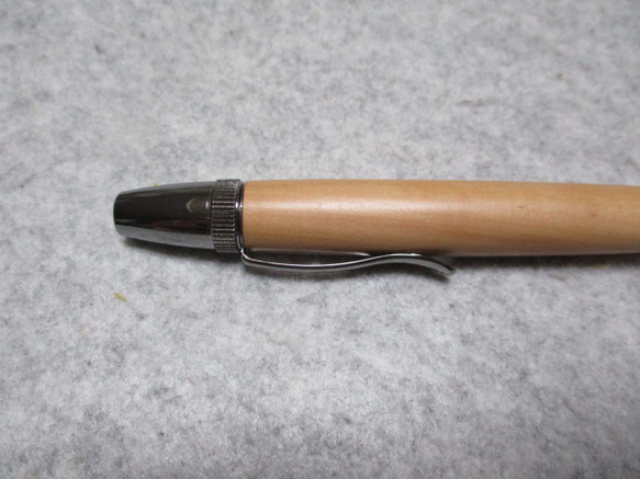 枇杷（ビワ）　椿油仕上げ　回転式ロングパトリオットボールペン　　　 6枚目の画像