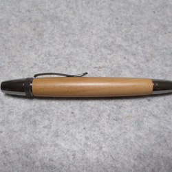 枇杷（ビワ）　椿油仕上げ　回転式ロングパトリオットボールペン　　　 4枚目の画像