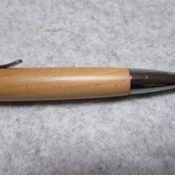 枇杷（ビワ）　椿油仕上げ　回転式ロングパトリオットボールペン　　　 10枚目の画像
