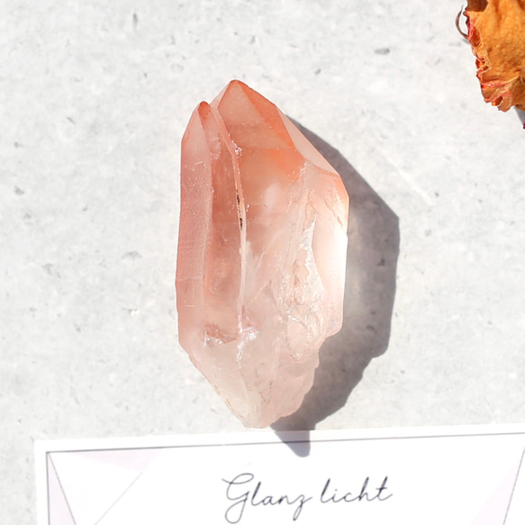 ディープピンクレムリアンシード ディアマンティーナ産 天然石 水晶