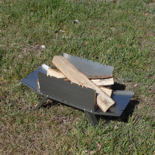 組み立て式焚き火 ヒノキ材入り コンパクト 1-2.jpg