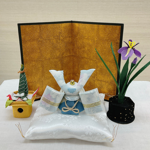 五月飾り【金屏風&花菖蒲&ちまき飾り】端午の節句 季節飾り 五月飾り【金屏風&花菖蒲&ちまき飾り】端午の節句 季節飾り