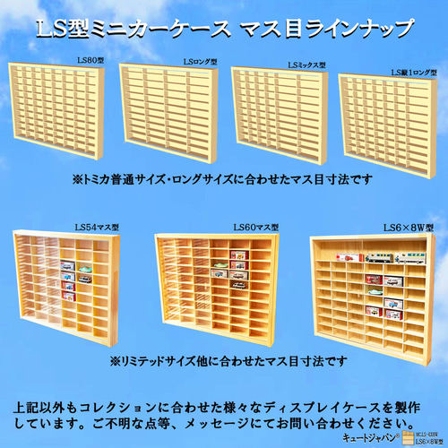 トミカ収納ケース 1/64・トミカリミテッド・大型サイズ対応