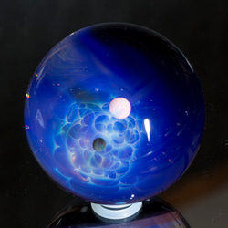 硝子仕掛けの宇宙 ガラスマーブル 39mm gxm31 7枚目の画像