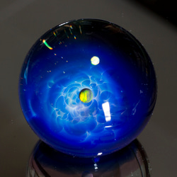 硝子仕掛けの宇宙 ガラスマーブル 46mm gxm34 6枚目の画像