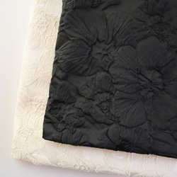 ジャガード織り生地 ゴブラン織り 立体感 花柄 1枚目の画像