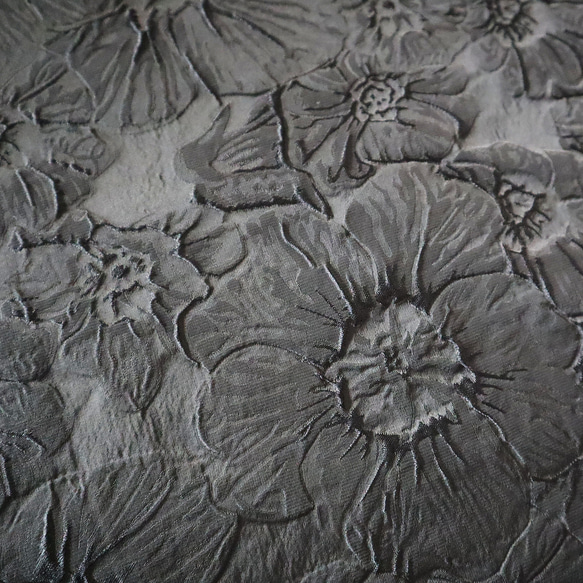 ジャガード織り生地 ゴブラン織り 立体感 花柄 12枚目の画像