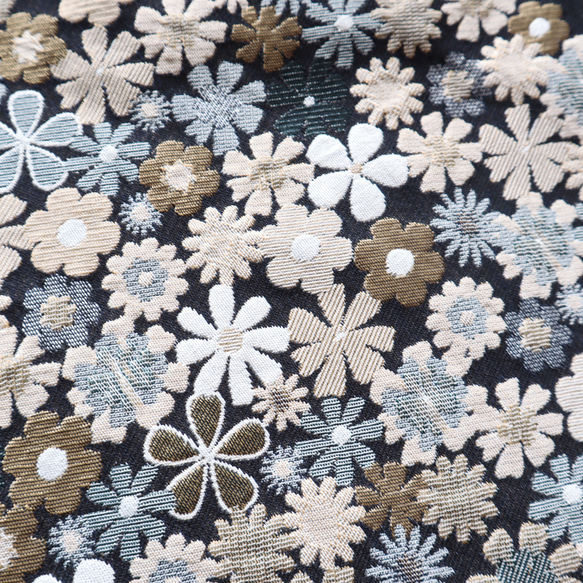ジャガード織り生地 ゴブラン織り 花柄 小花 12枚目の画像