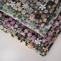 ジャガード織り生地 ゴブラン織り 花柄 小花 1枚目の画像