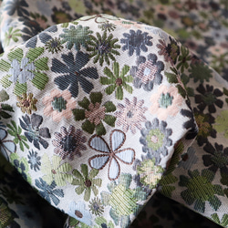 ジャガード織り生地 ゴブラン織り 花柄 小花 14枚目の画像
