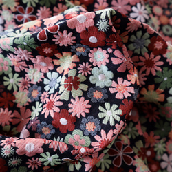 ジャガード織り生地 ゴブラン織り 花柄 小花 17枚目の画像