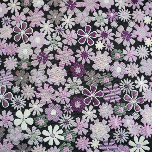ジャガード織り生地 ゴブラン織り 花柄 小花 8枚目の画像
