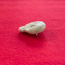 ぶさかわフレンチブルドッグのブローチ　クリーム A 7枚目の画像