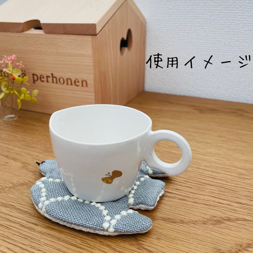 ⚮̈ミナペルホネン ハンドメイド⚮̈バード コースター ／ohayo 