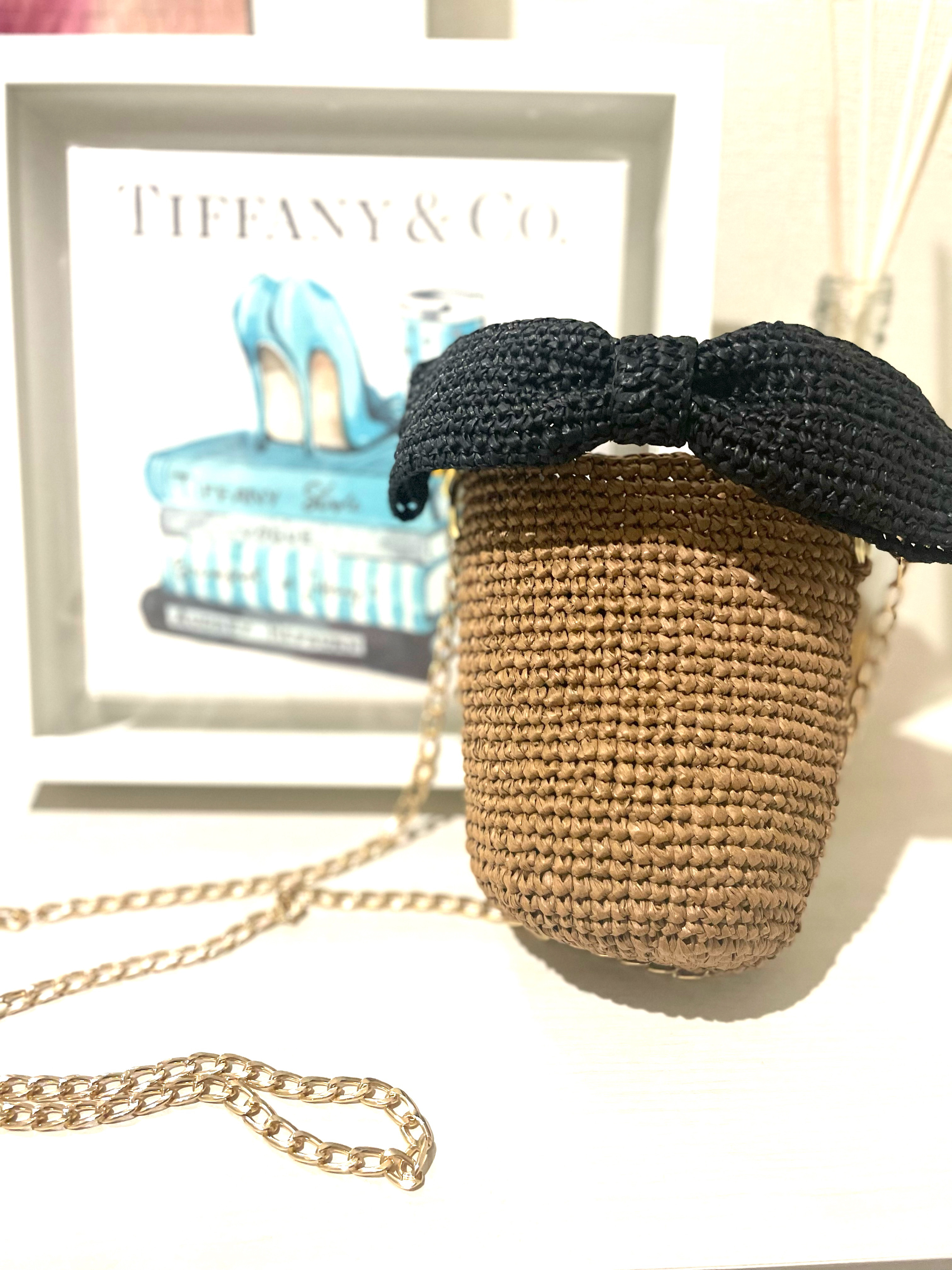 2wayスマホポーチ　チェーンショルダー　リボンハンドル 4,674円