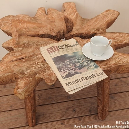 アジアンエスニック木製ちゃぶ台L木製折りたたみ式ティーテーブル飾り