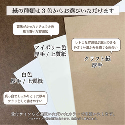 【芳名帳セット  (表紙付き) ＃1】 ～期間限定～受付サインプレゼント    送料無料 7枚目の画像