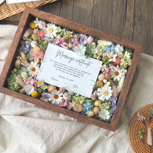 オーダー出品となります A3サイズ その他オーダーメイド dry flower 