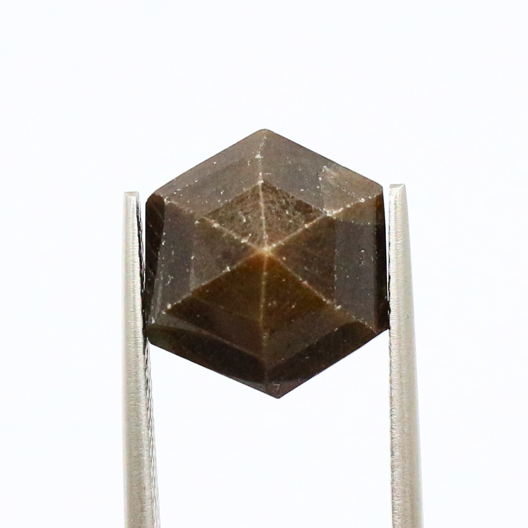 天然石 ルース 裸石 素材 六角形 コランダム（サファイア） Collection-gems86