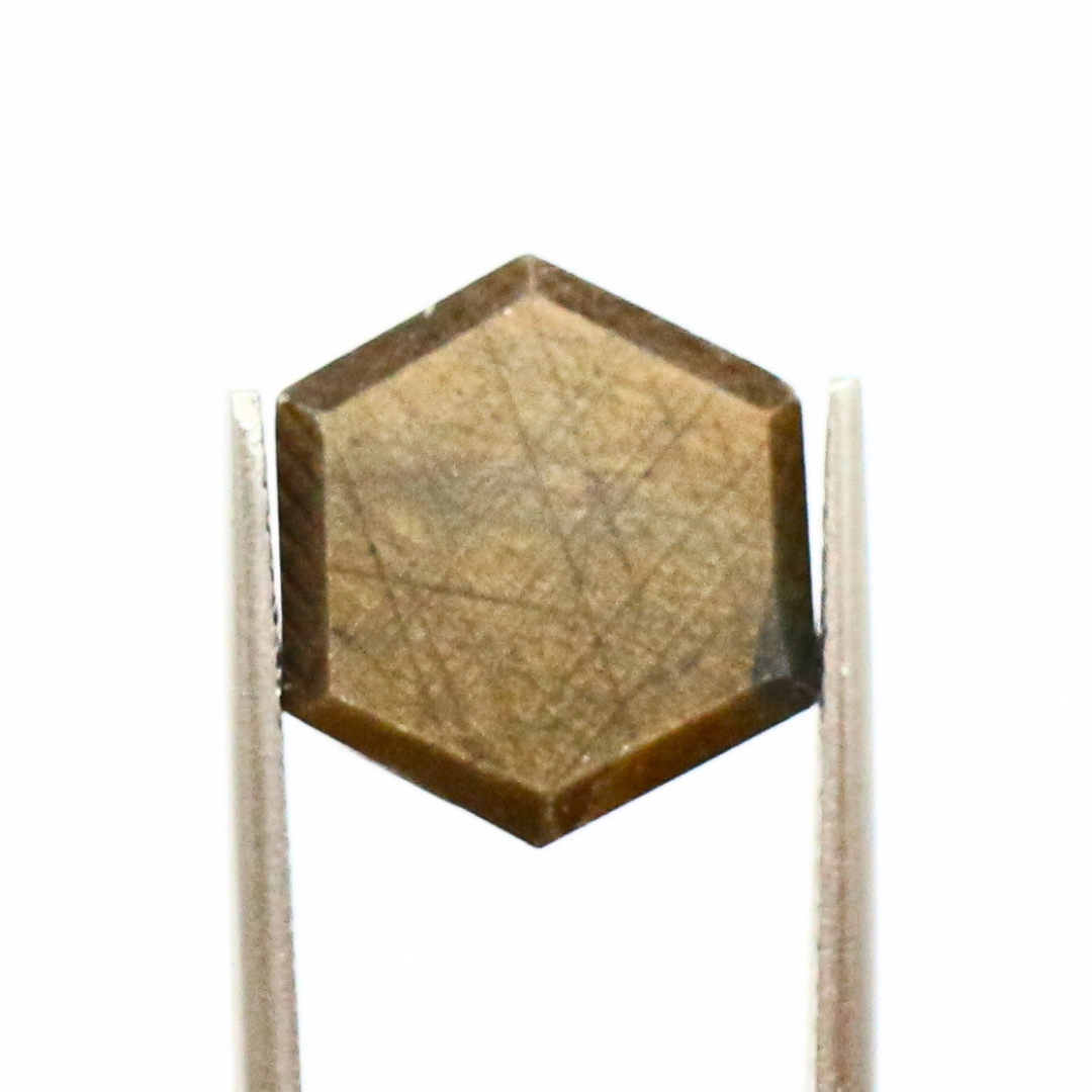 天然石 ルース 裸石 素材 六角形 コランダム（サファイア） Collection-gems86