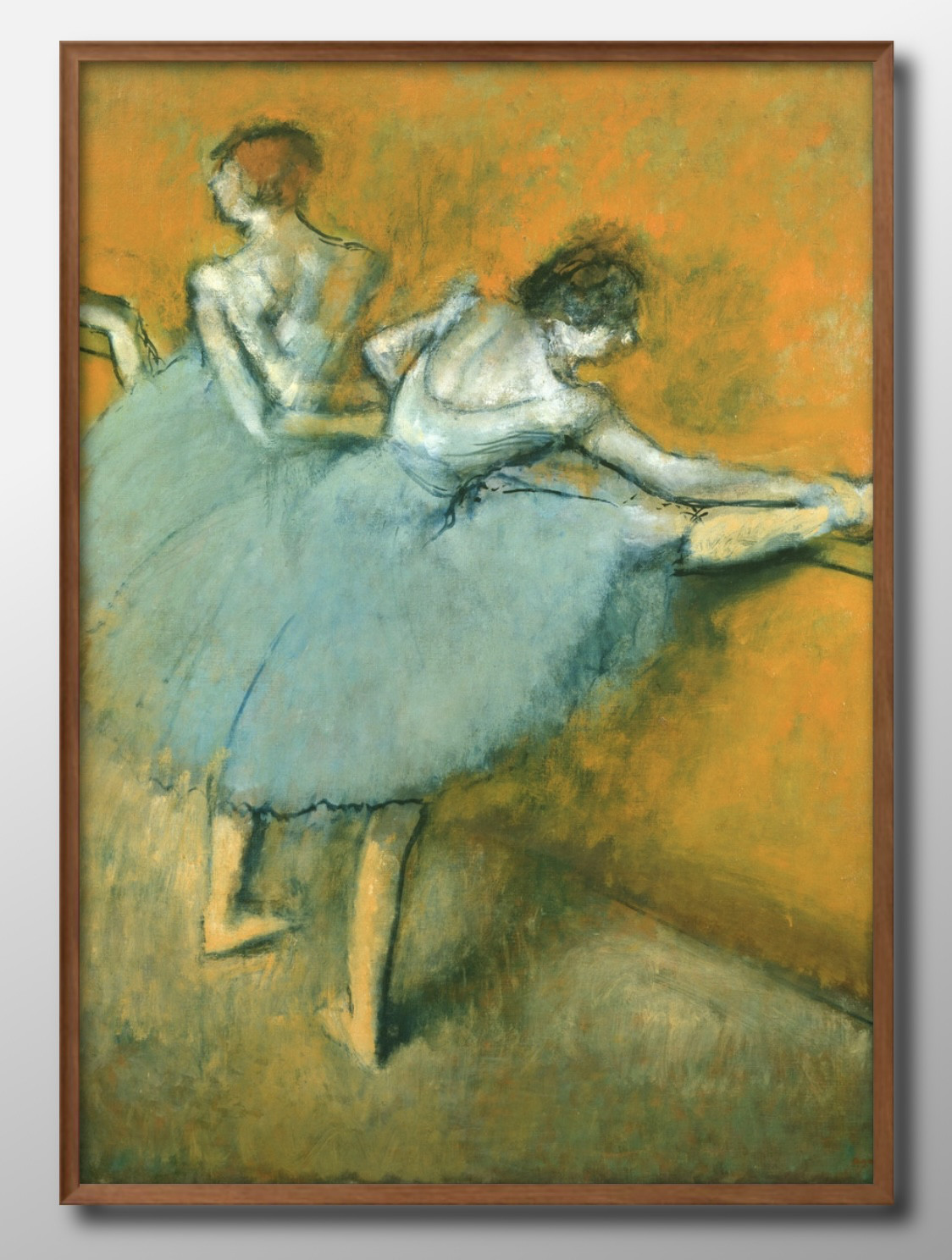 エドガー・ドガ　踊り子　バレリーナ　絵画 エドガー・ドガ舞台の踊り子 バレリーナ絵画 複製画 ドガ【舞台