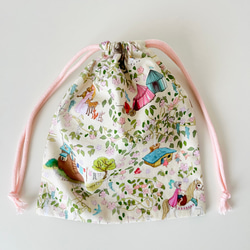 巾着袋　給食袋　Belle&Boo/“Fairy Tale” 3枚目の画像