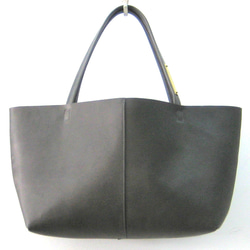 【即納】OTONA eco-bag Sサイズ クロームグレイ　本革製  トートバッグ 1枚目の画像