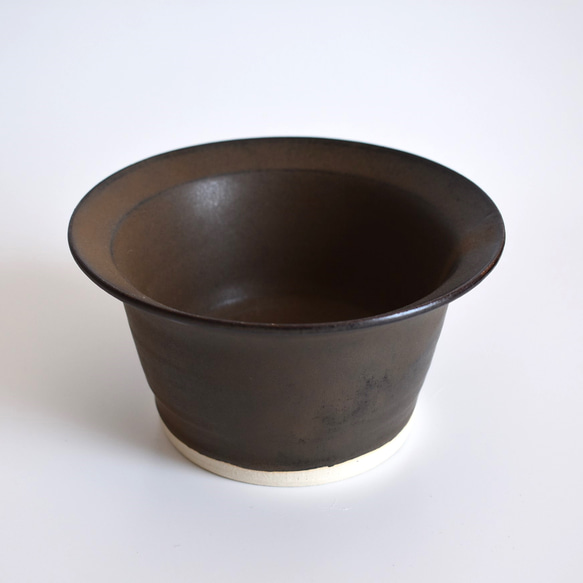 ボウル・中鉢C0303(黒/錆/アンティーク/茶) 5枚目の画像