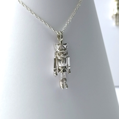 バレエ くるみ割り人形 モチーフ ネックレス silver925 シルバー