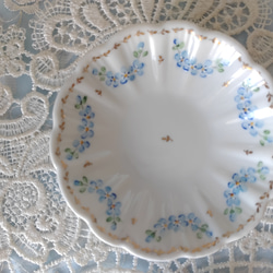♡豆皿➕11.5cm皿ペアーセット（ミニ花) 5枚目の画像