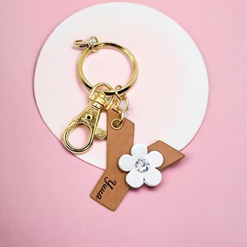 羊毛フェルトオーダーわんちゃんネーム入りキーホルダー☆ハンドメイド