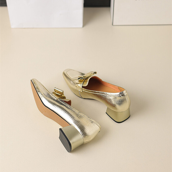 24 新款女用柔軟真皮鞋公主鞋 Mary Zi 高跟鞋 22-25 公分 #920⭐免運費⭐ 第9張的照片