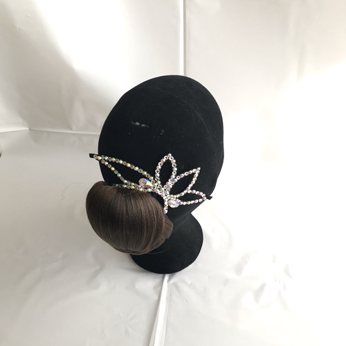 HO-03 ヘアアクセサリー 社交ダンス 新体操 バトントワリング 髪