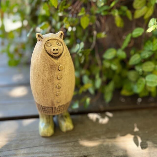 不思議な国の住人・ブタくん ／ 陶人形オブジェ／一点モノ その他置物