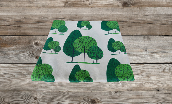 森のクッションⅡ Ⅿ size  The Tree design -ヒノキの香り- 35cm×35cm 8枚目の画像